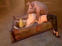 Anime pig fucking petite teen