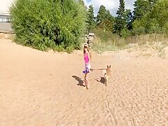 Perfect Natural Blonde Begs For Creampie
