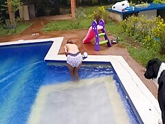 Hidden pool cam shows